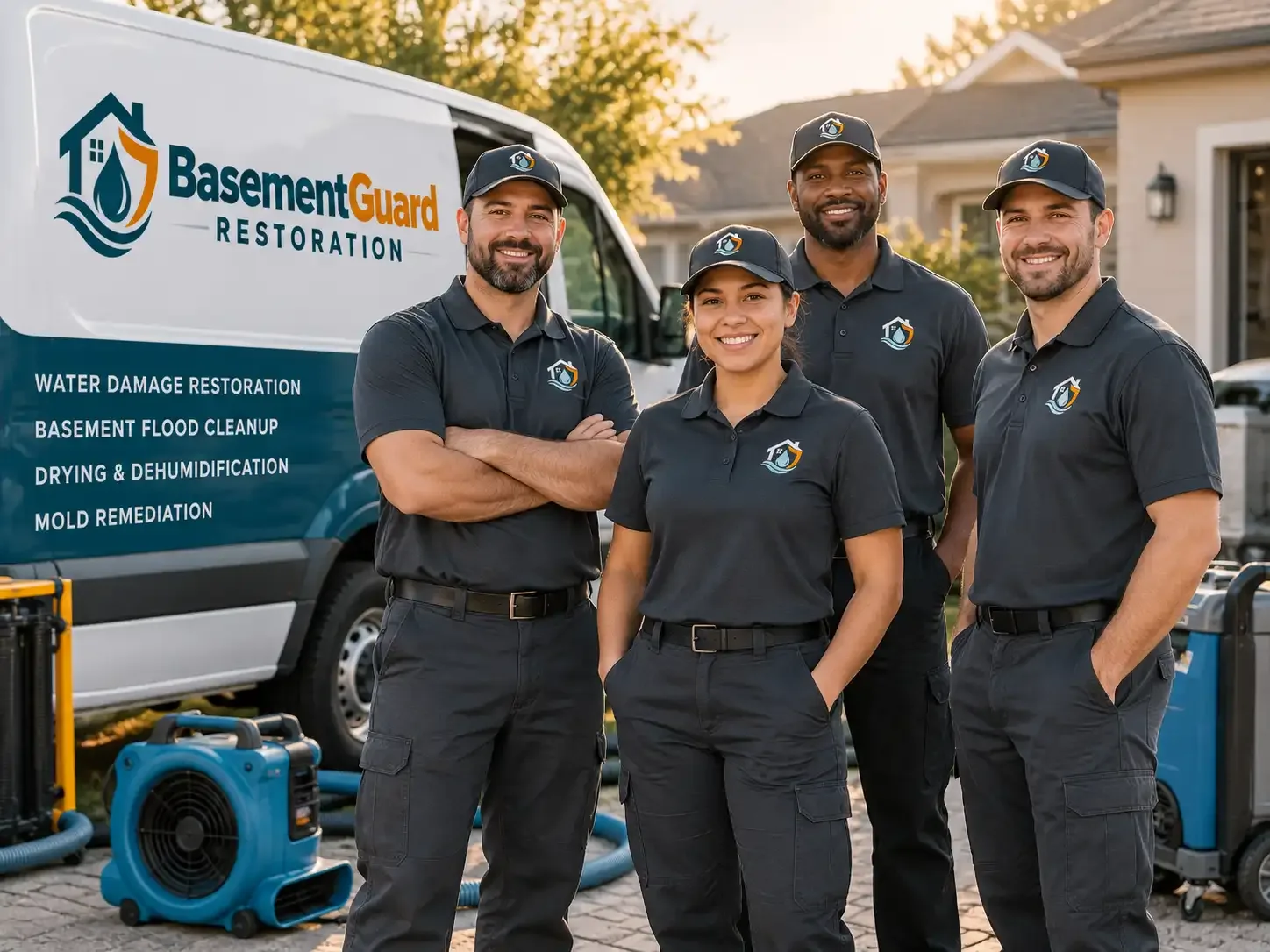 Basement Water Damage Restoration company in Oxly, MO